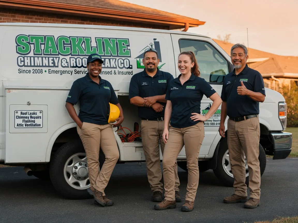 Chimney flashing repair company in White Mills, PA